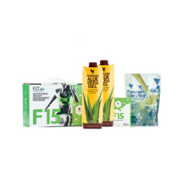 F15 rinkinys su Lite Ultra Vanilla/Aloe Vera sultys