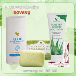Forever asmens higiena + Forever lūpų pieštukas DOVANŲ